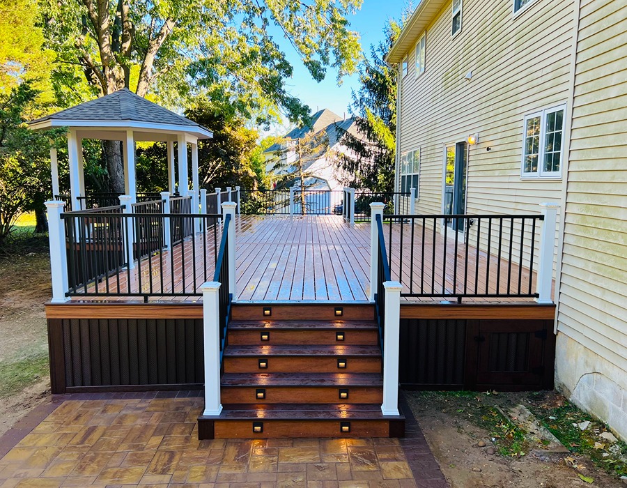 Stairs and railings upgrade